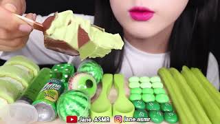 ASMR末茶巧克力甜点吃播 #美食声控咀嚼音 #声控助眠 #声控解压 #咀嚼音 #好吃到停不下来