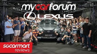 Hanging out with our Mycarforum community at @LexusSingapore | Sgcarmart Reviews