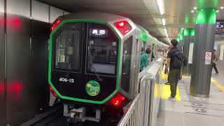 OsakaMetro中央線　400系406-15F　本町