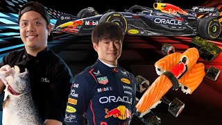 角田裕毅選手と一緒に寿司でF1マシンを作った