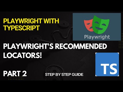 How to Locate Elements in Playwright Using Recommended Locators | Built in Locators | Part 2