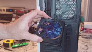 Unboxing DIYPC Rainbow-Flash-G1-W White Steel / Tempered Glass ATX Mid Tower Computer Case