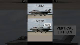 F-35A vs F-35B | Vertical Lift STOVL Explained! #F35A #F35B #StealthJet #usaf #fighterjet #airforce