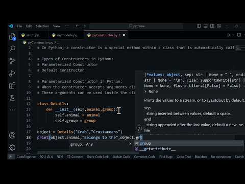 Constructors || PYTHON