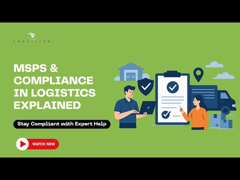 How MSPs Help Logistics & Transportation Companies with Compliance | Consilien