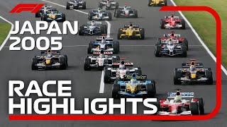 2005 Japanese Grand Prix: Race Highlights | DHL F1 Classics