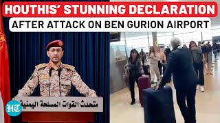 ‘Air Traffic Suspended…’: Yahya Saree’s Stunning Claim After Attack On Israel’s Ben Gurion Airport