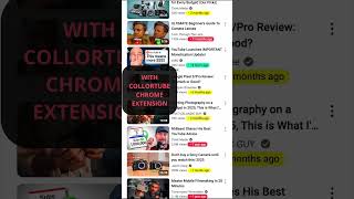YouTube, but customized #youtubehack #chromehacks
