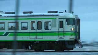 越後路に響くMT54　　新潟の115系