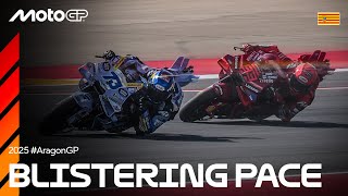The aggressive last 5 minutes of MotoGP Q2 ⚔️ | 2025 Aragon GP