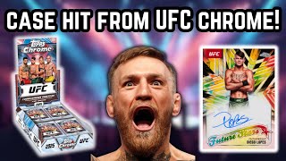 I GOT THE CASE HIT! 2025 Topps Chrome UFC Hobby Box Review!