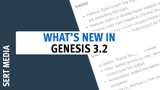 What's New In Genesis 3.2