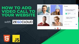 How to add video call feature in your website/app using ZEGOCLOUD video call API
