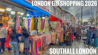 London Walk 2025 | Southall Eid Shopping Tour | Asian Shopping Street London