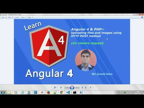 Angular 4   Uploading files and images using HTTP POST method   #19