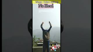 No head editing #shorts #viral #creation