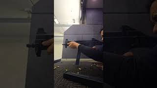 shooting a full auto HK UMP45  (.45acp)