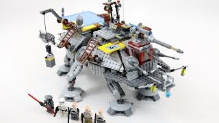 LEGO Star Wars Captain Rex's AT-TE Walker (Timelapse & Review) - Set 75157