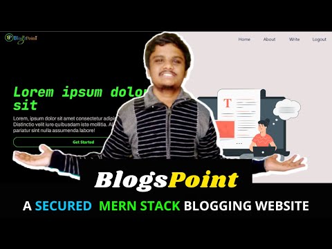 🔴  Blogspoint | Mern Stack | Full Stack | Web development | Project Review