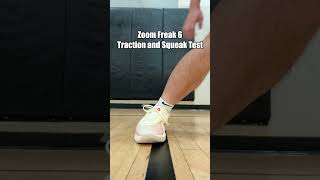 Nike Zoom Freak 6 Traction and Squeak Test #giannis #nikebasketball #squeaktest