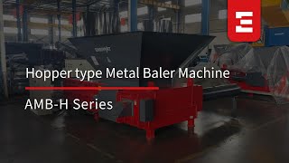 ENERPAT Metal Baler / AMB-H Series Hopper Type Metal Baler