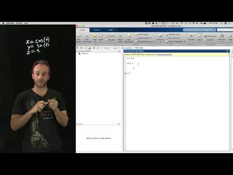 Matlab Tutorial - How to Plot a 3-D Curve
