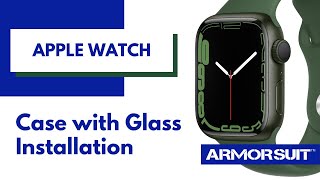 Apple Watch Case with Tempered Glass Screen Protector Installation Video Instruction by ArmorSuit
