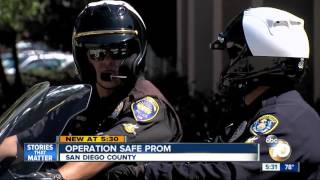 Operation Safe Prom promotes safe prom experiences for teens