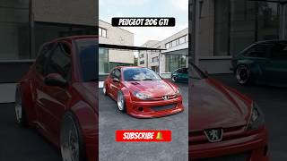 Wide body Peugeot 206 GTI #peugeot206gti #peugeot206 #peugeot #streetcars #widebody #206gti #206