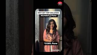 MHT CET Top Colleges in Mumbai Pune | MHT-CET 2025 | JEE Mains #shorts #mhtcet #mhtcet2025 #jee2025