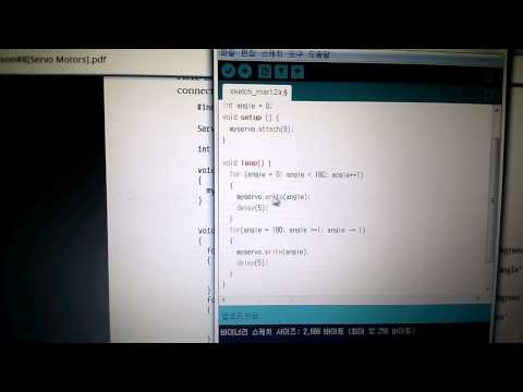 Lesson 8: Arduino with servo motors