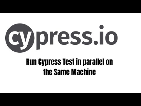 Run Cypress Test in parallel on the Same Machine