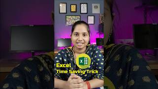 🔥😎 Advance Excel Trick 💥 Excel Time Saving Trick #shorts #ytshorts #excel #computer #exceltricks