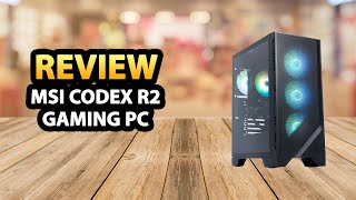 MSI Codex R2 Gaming Desktop PC ✅ Review