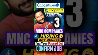 Cognizant & Capgemini Hiring Freshers 2025  | Top IT Jobs for New Graduates #shorts #kaashivinfotech