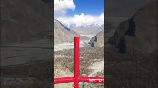 Arial View Of Khaplu Valley From Top of Thoqsikhar Palace || Khaplu City || Shanu Vlogs #shorts #gb