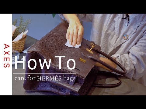 How to care for your Hermes Birkin bag,can be done at home!【HowTo】