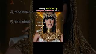 Who Did It Best? Ranking Best Cleopatra Makeup Transition #usa #tiktok #makeup #shortsviral #shorts