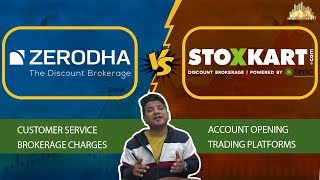 Zerodha Vs Stoxkart | Brokerage, Demat, Margin