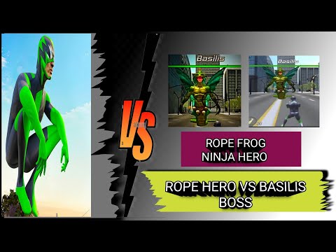 rope frog ninja hero game me basilisk ko keise haraye #ropeherogaming