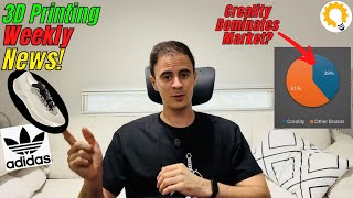 3D Printing Weekly! Adidas New Shoes, New Industry Trends?! Construction2.0