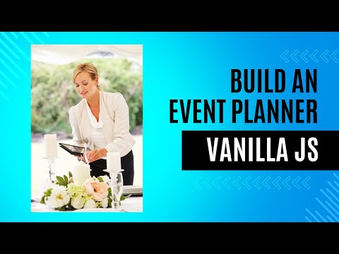 Build an Event Management App with Vanilla Javascript | Fetch API Basics Tutorial