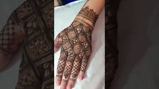 grid design| ruchika_mehandi_art #griddesign #grid #henna #mehndi #video #artist #art #wedding
