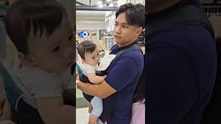 Kuya Dave and baby Raven #davemanalastas #lifestory #techram #ofw #batang #family #cute