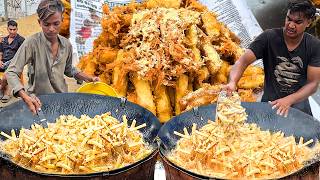 SPECIAL EGG FRENCH FRIES | AMAZING STYLE EGG ANDA FINGER CHIPS RECIPE | CRISPY FRENCH FRIED POTATOES