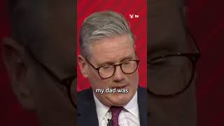 Audience groan as Starmer mentions 'toolmaker' father again #news #shorts