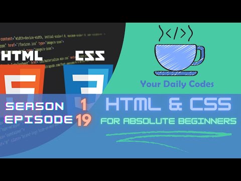 S1 E19, HTML-CSS For Absolute Beginners : CSS Transforms