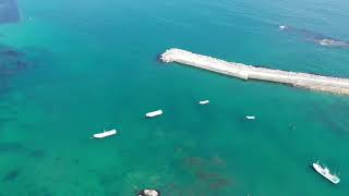 日門漁港４K空撮（宮城県気仙沼市）