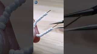 #wip Part 1 of 6 White pearl necklace #diykit | Undersea Roaming 海底漫步 #DIY #dollhouse #miniature