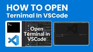Open terminal in VS Code 2025 | VS Code terminal shortcut